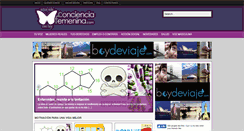 Desktop Screenshot of concienciafemenina.com